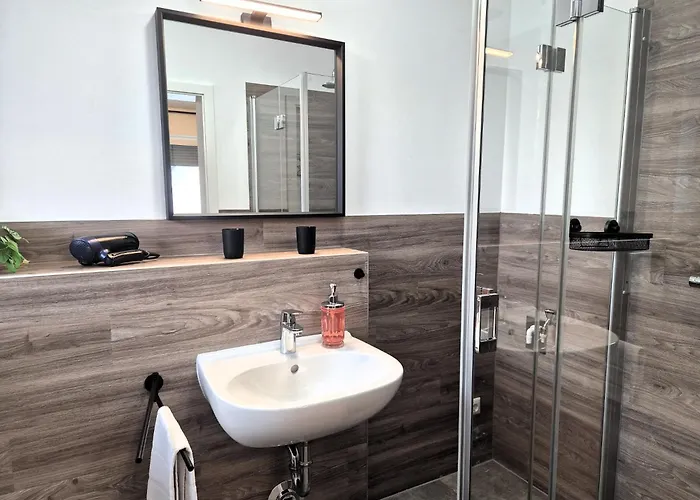 شقة Bohnapartments Franzstrasse - Kostenlose Parkplaetze - Sehr Ruhig - Neubau - Vollausstattung - Wlan *